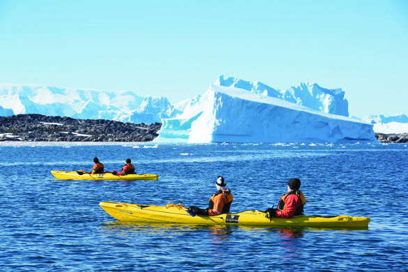 Seabourn Kayaking Near Dawes Glacier Face ©Galaxiid.jpg